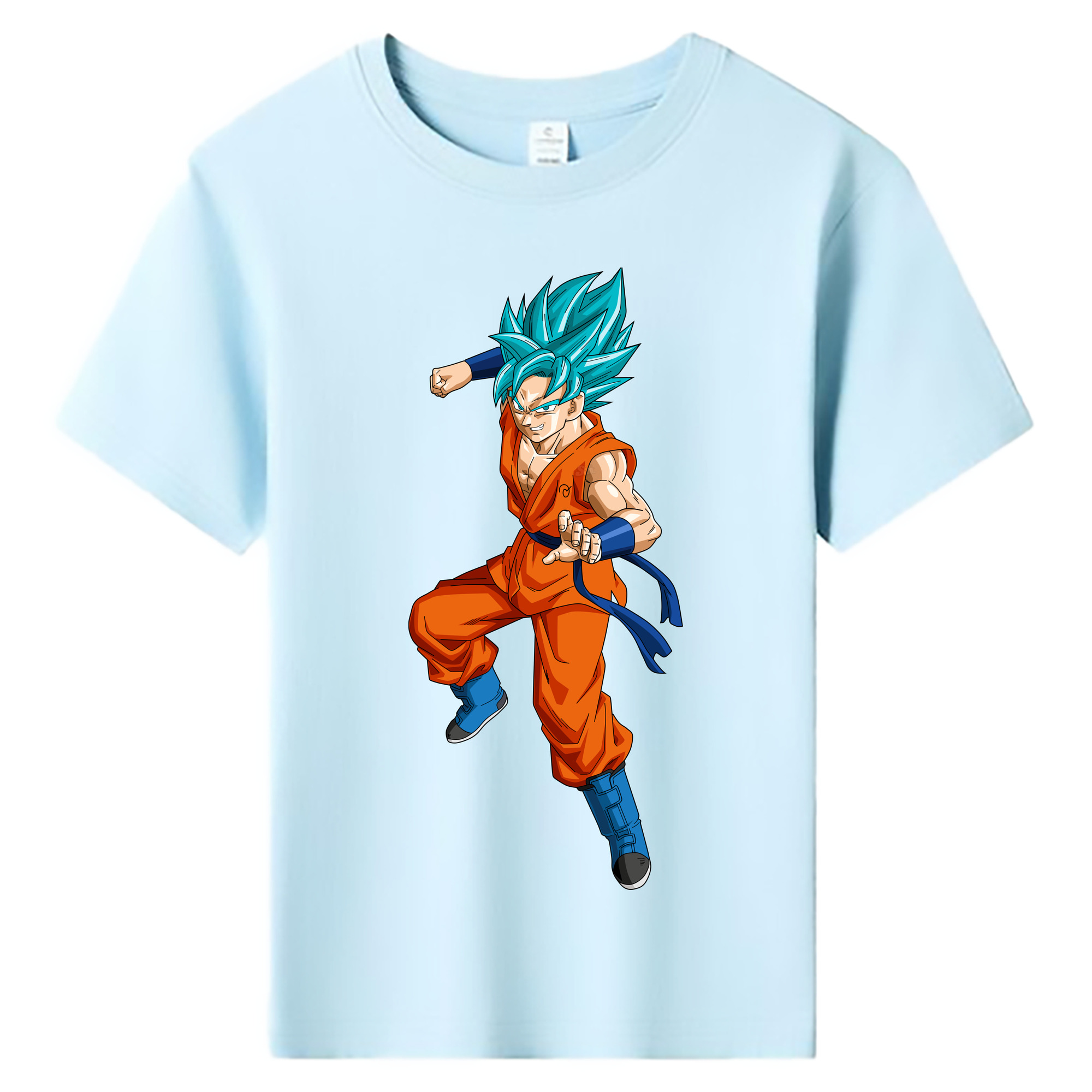 （画像用） ドラゴンボール ベジット DRAGON BALL Vegetto 綿100％キッズTシャツ（フロントプリント）